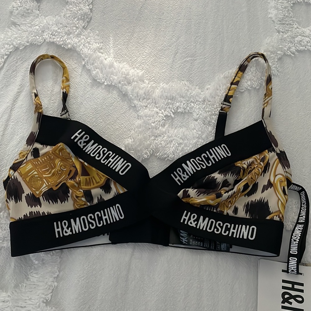 H&M x Moschino Bralette